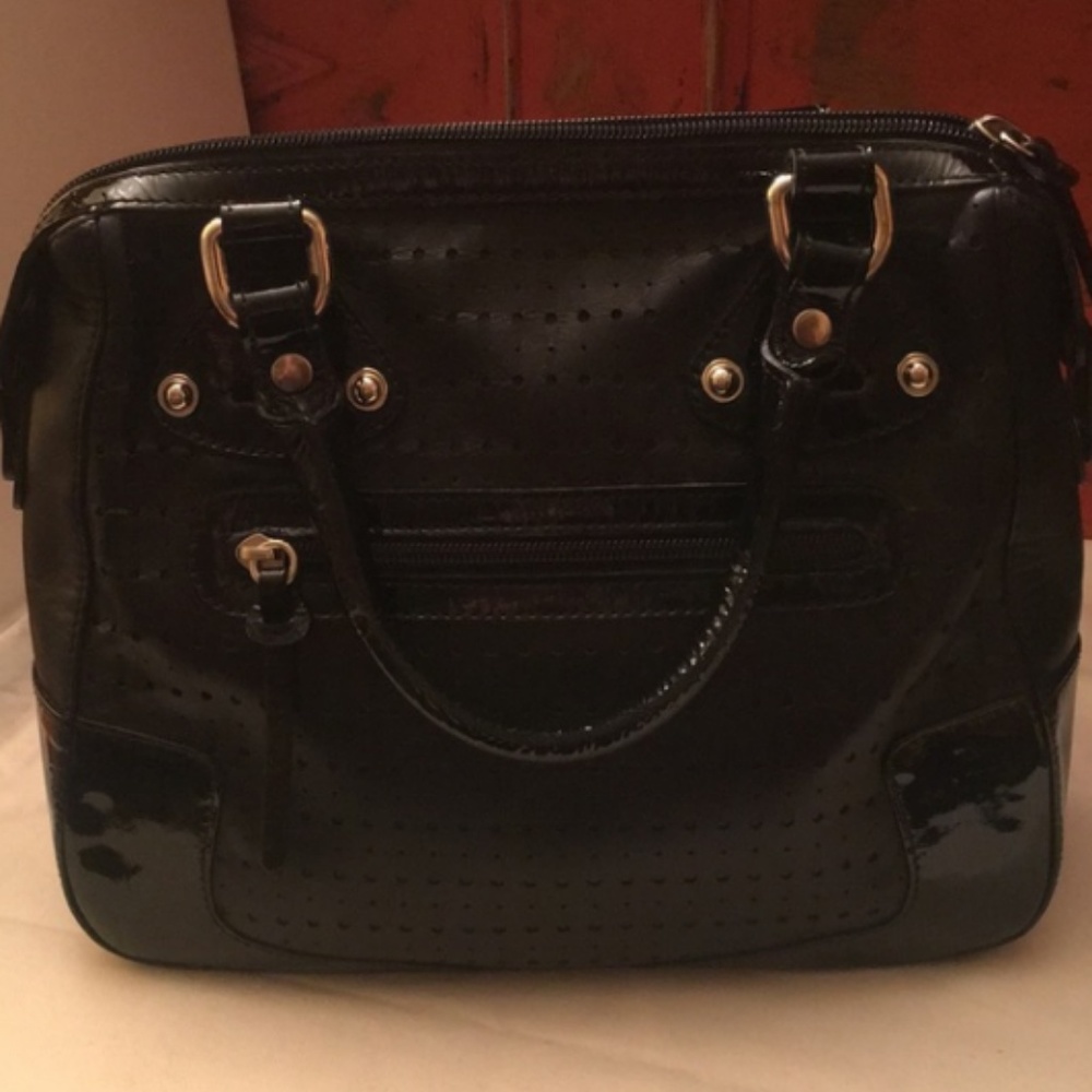 Stuart Weitzman Black Leather Handbag